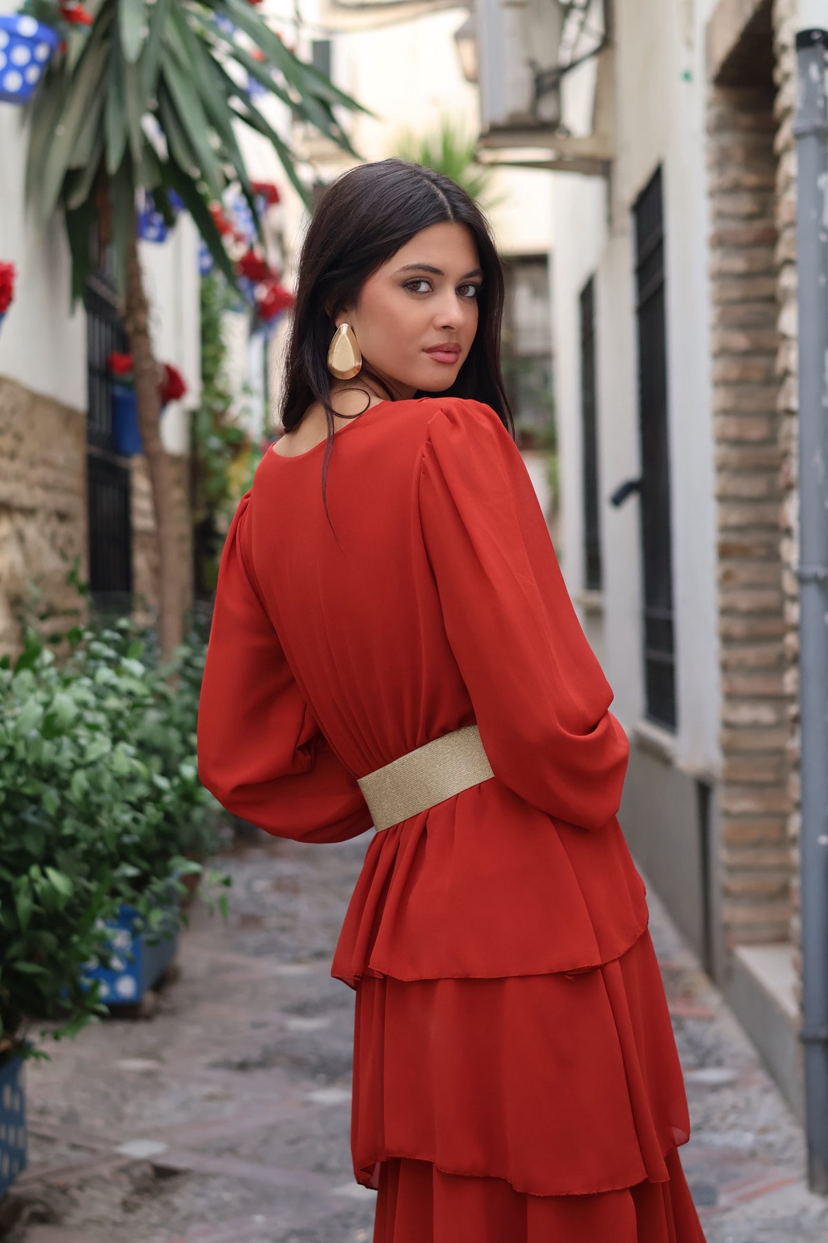 Vestido midi caldera| Córdoba