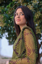 Conjunto estampado oliva| Novadeli