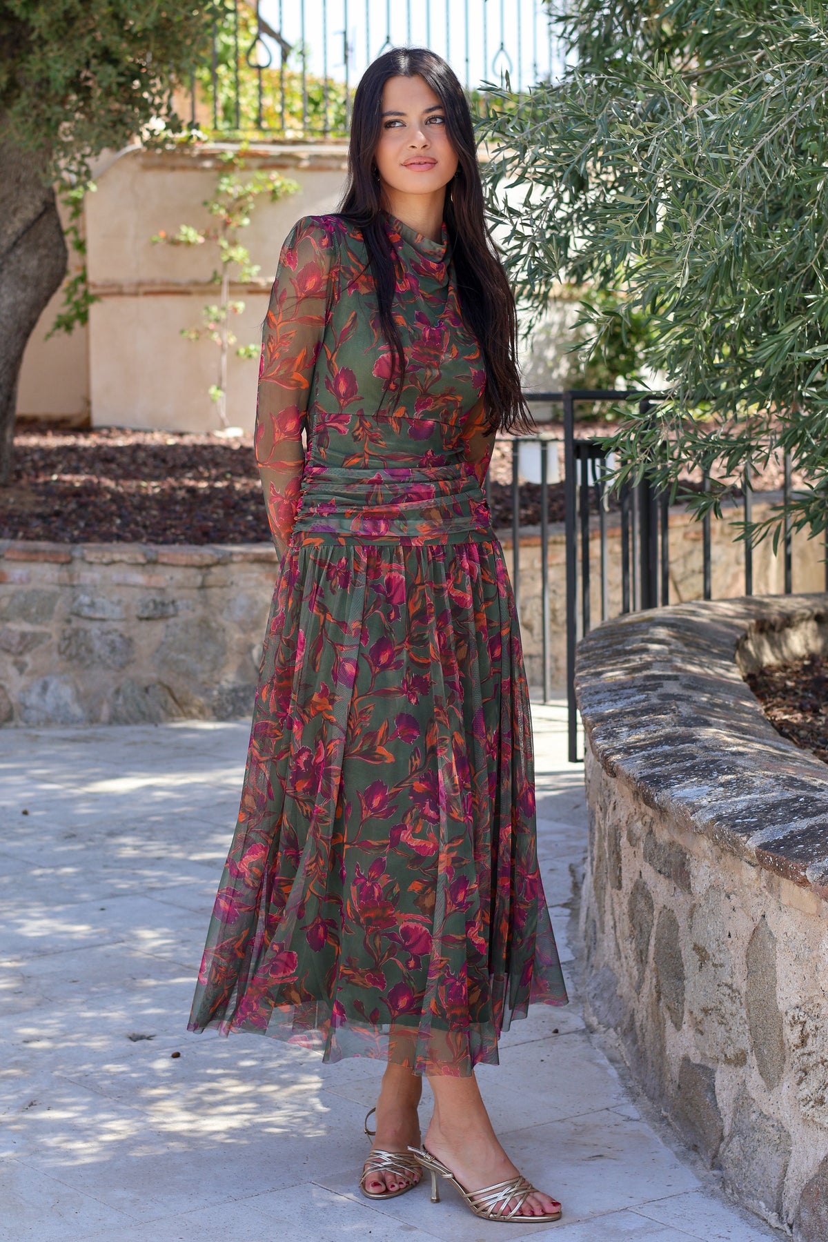 Vestido estampado| Florencia