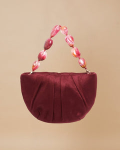 Bolso Antelina Vino |Perla - Moitte invitada