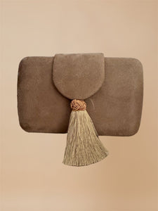 Clutch Taupe | Magola - Moitte invitada