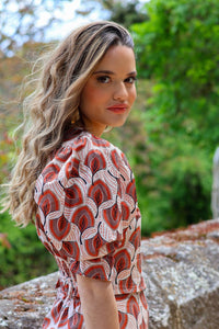 Conjunto estampado| Leire - Moitte invitada