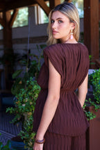 Conjunto marrón | Marta - MOITTE