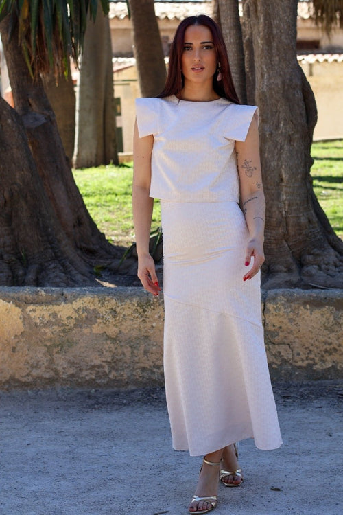 Conjunto midi rosa| Lia - MOITTE