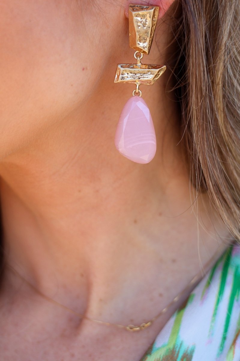 Pendientes Rosa| Lirio - MOITTE