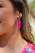 Pendientes Rosa| Sirena - MOITTE