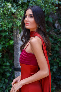 Vestido bicolor| Asia - Moitte invitada