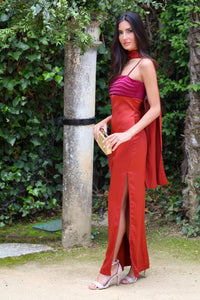 Vestido bicolor| Asia - Moitte invitada