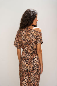 Vestido estampado |Animal Print - Moitte invitada