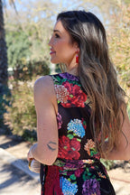 Vestido estampado floral| Candela - MOITTE
