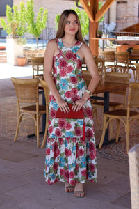 Vestido estampado floral | Daca - Moitte invitada