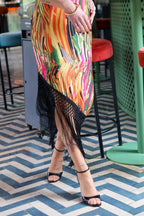 Vestido estampado floral| Jungla - MOITTE