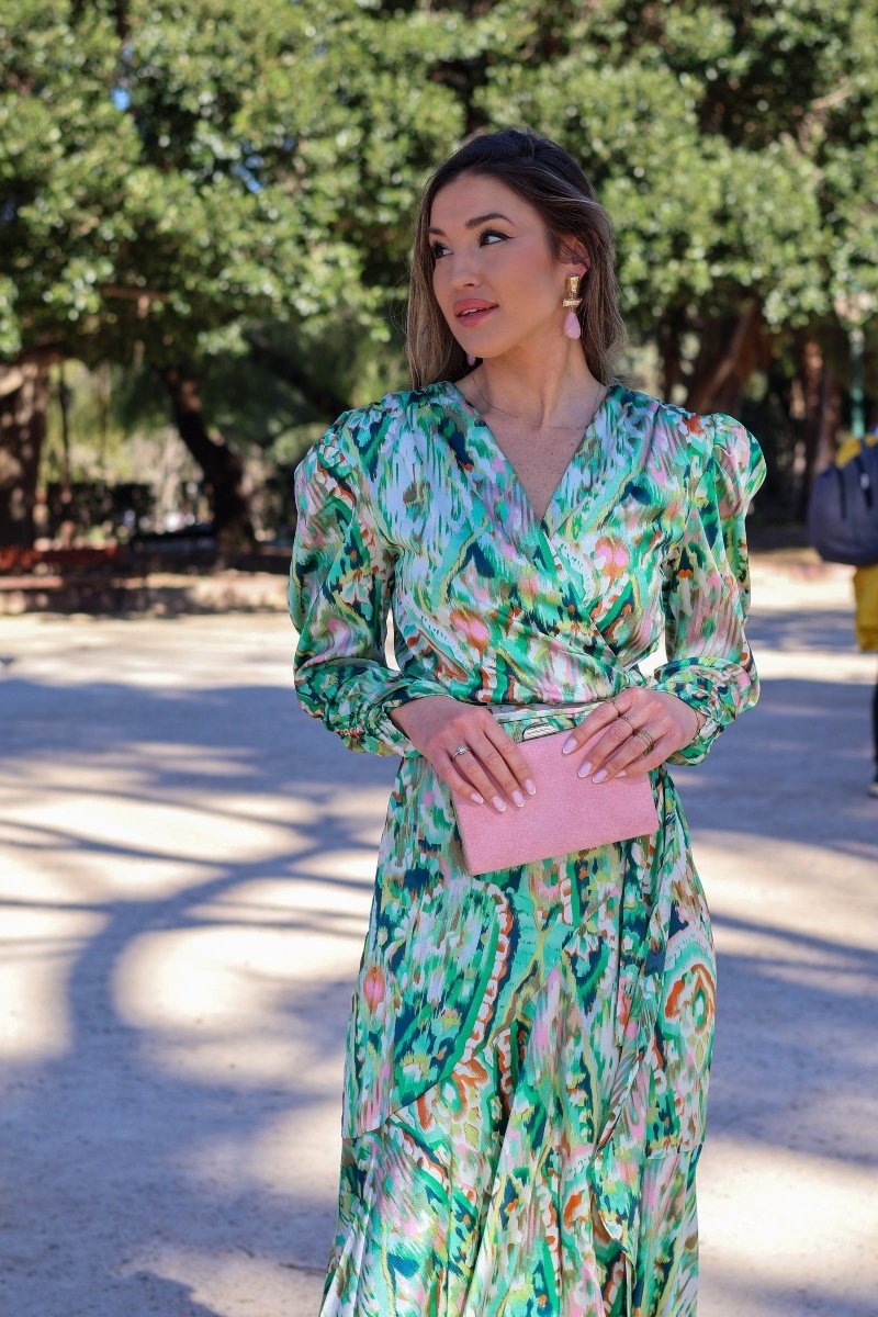 Vestido estampado floral| Valentina - MOITTE