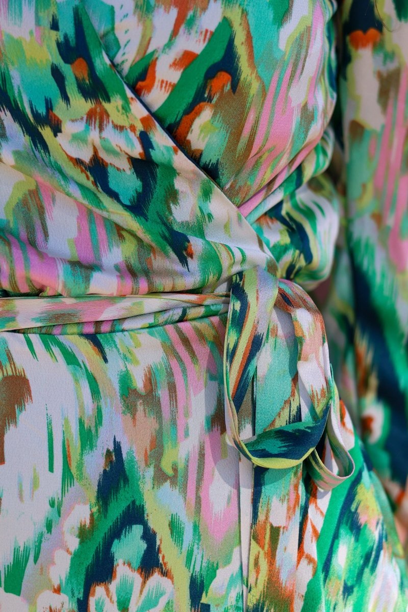 Vestido estampado floral| Valentina - MOITTE