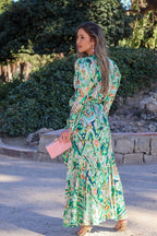 Vestido estampado floral| Valentina - MOITTE