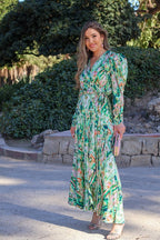 Vestido estampado floral| Valentina - MOITTE