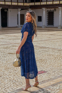 Vestido estampado marino| Silene. - Moitte invitada