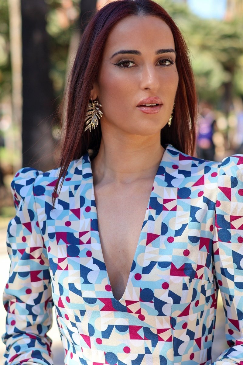 Vestido estampado| Selena - MOITTE