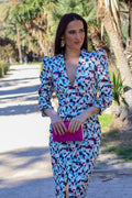 Vestido estampado| Selena - MOITTE