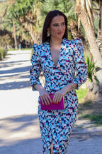 Vestido estampado| Selena - MOITTE