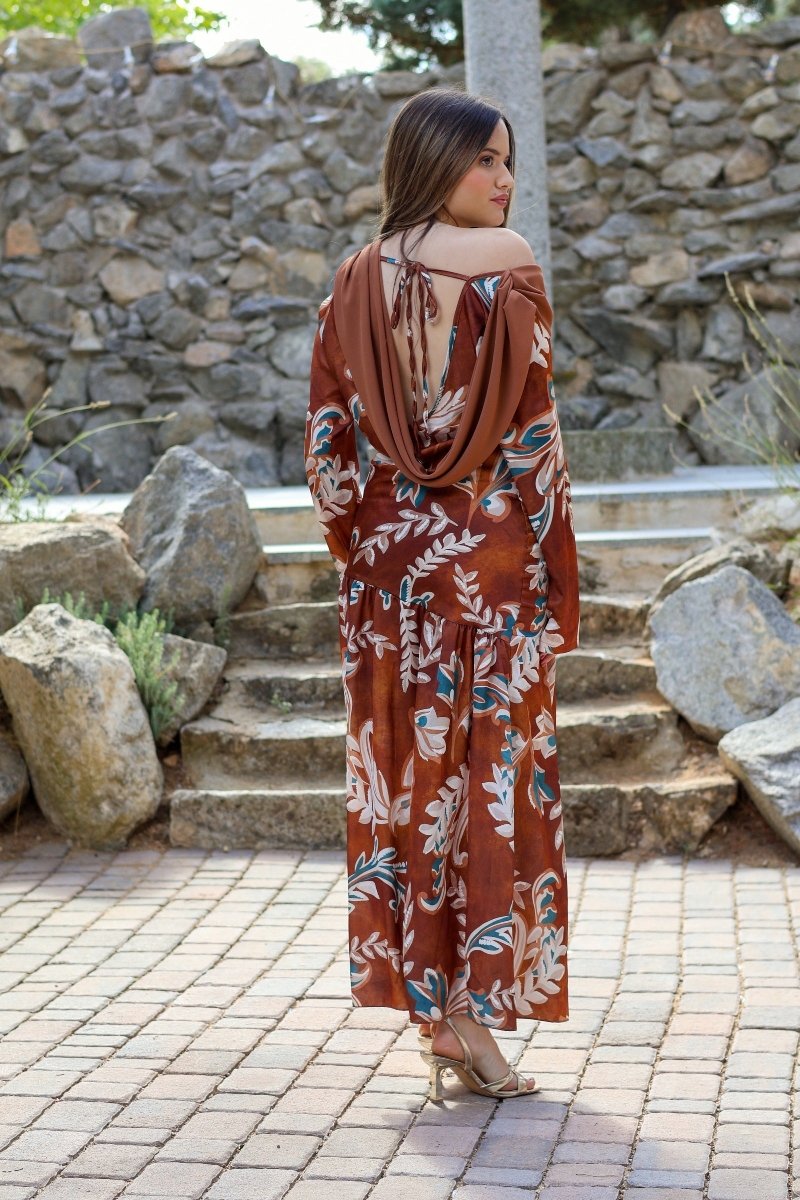 Vestido floral caldera| Giulia - MOITTE