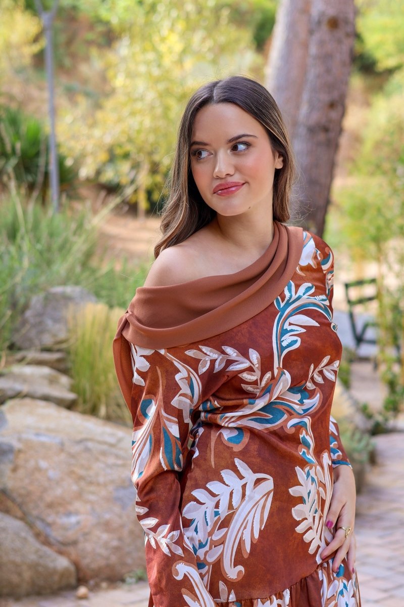 Vestido floral caldera| Giulia - MOITTE