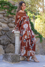 Vestido floral caldera| Giulia - MOITTE