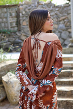 Vestido floral caldera| Giulia - MOITTE