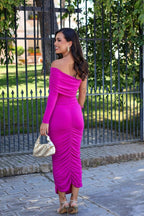 Vestido midi Amarena| Xena - MOITTE