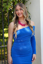Vestido midi klein| Xena - MOITTE