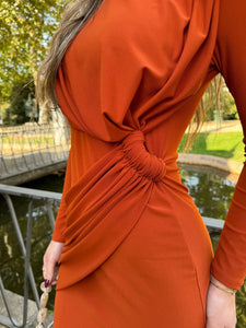 Vestido Midi Teja | Ellie - Moitte invitada