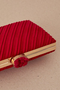 Clutch Malasia Rojo - Moitte invitada